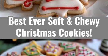 Best Ever Soft & Chewy Christmas Cookies!