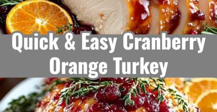 Cranberry Orange Glazed Turkey Breast
