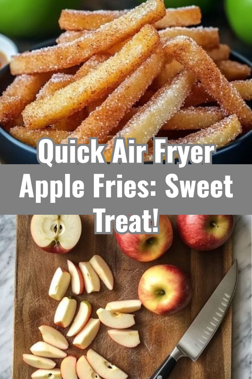 Crispy Air Fryer Apple Fries