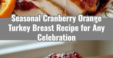 Seasonal Cranberry Orange Turkey Breast Recipe for Any Celebration