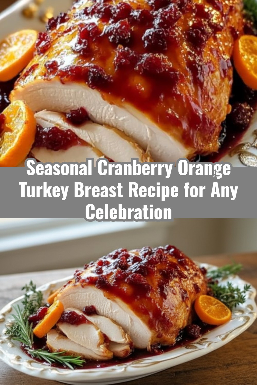 Seasonal Cranberry Orange Turkey Breast Recipe for Any Celebration