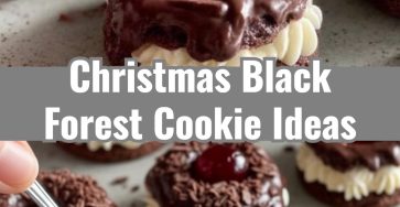 Easy Black Forest Christmas Cookies Ideas Prettiest Treats Gifts