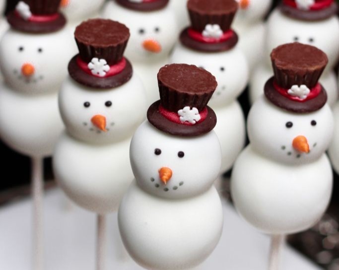 Easy Christmas Snowman Cake Pops for Festive Parties and Kid-Friendly Treats overview