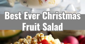 Easy Festive Christmas Fruit Salad for Holiday Feasts