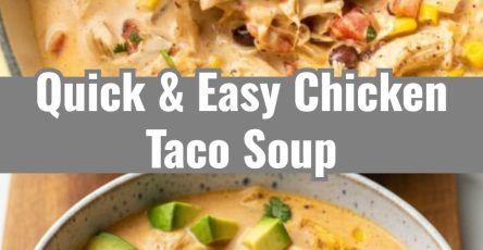 Easy Chicken Taco Soup
