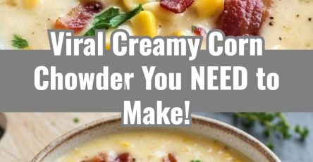 Easy Homemade Creamy Corn Chowder Recipe