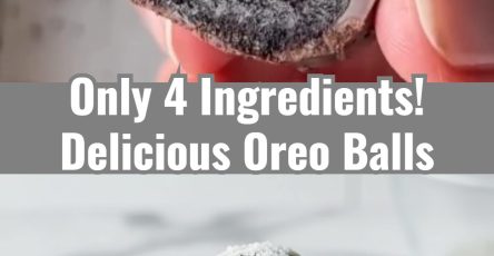 Easy No Bake 4 Ingredient Oreo Chocolate Balls