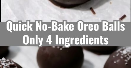 Easy No Bake Oreo Balls No Cream Cheese