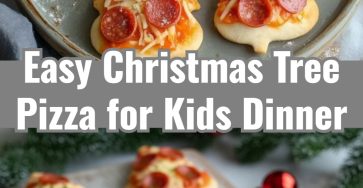 Fun Christmas Tree Pizza: Easy Holiday Dinner & Appetizer