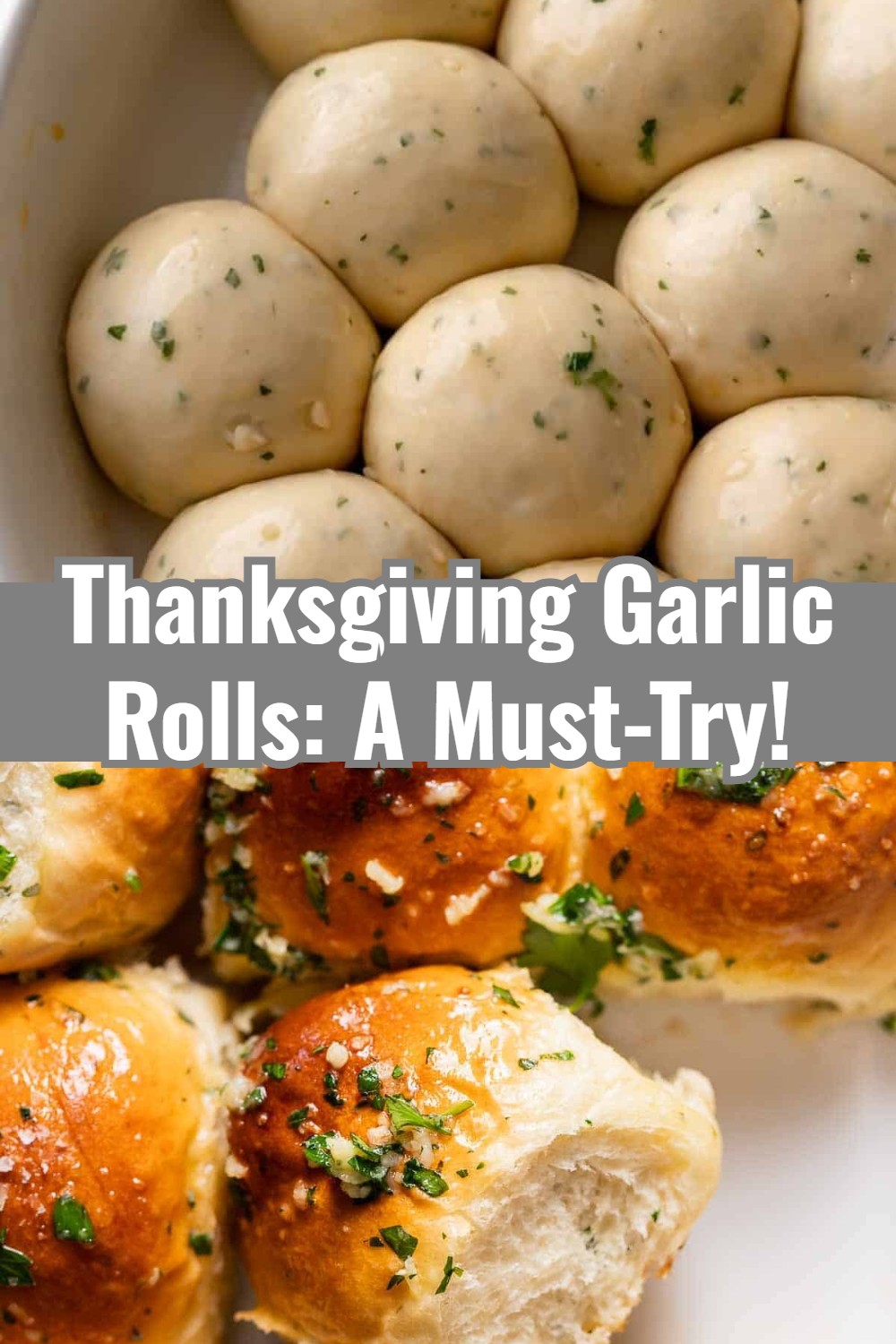 Garlic Thanksgiving Bread Rolls