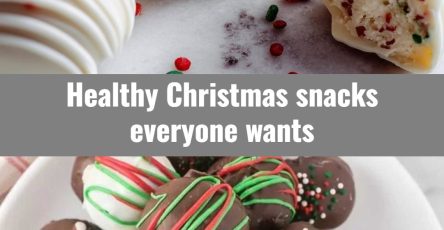 Healthy Christmas Grinch Fruit Snacks Party Platter for Kids