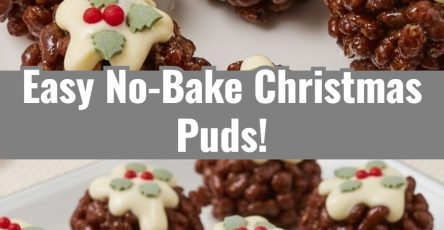 Rice Krispie Christmas Puds