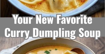 Best Creamy Curry Dumpling Soup for Easy Healthy Family Meals