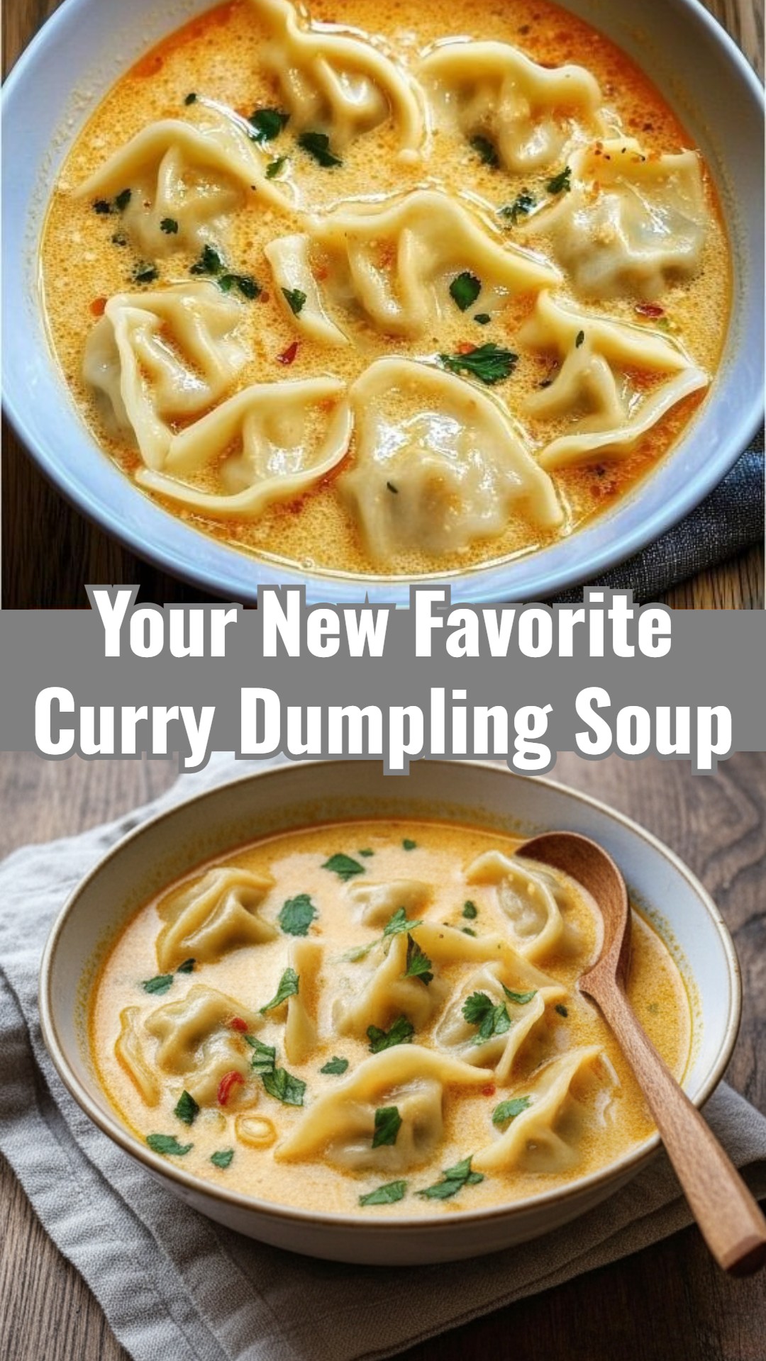Best Creamy Curry Dumpling Soup for Easy Healthy Family Meals