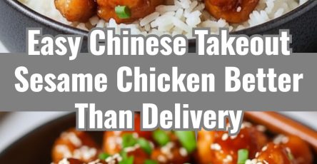 Chinese Takeout Sesame Chicken Recipe Easy Late Dinner Ideas