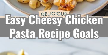Easy Cheesy Chicken Pasta: Best Dinner Lunch Noodle Recipe