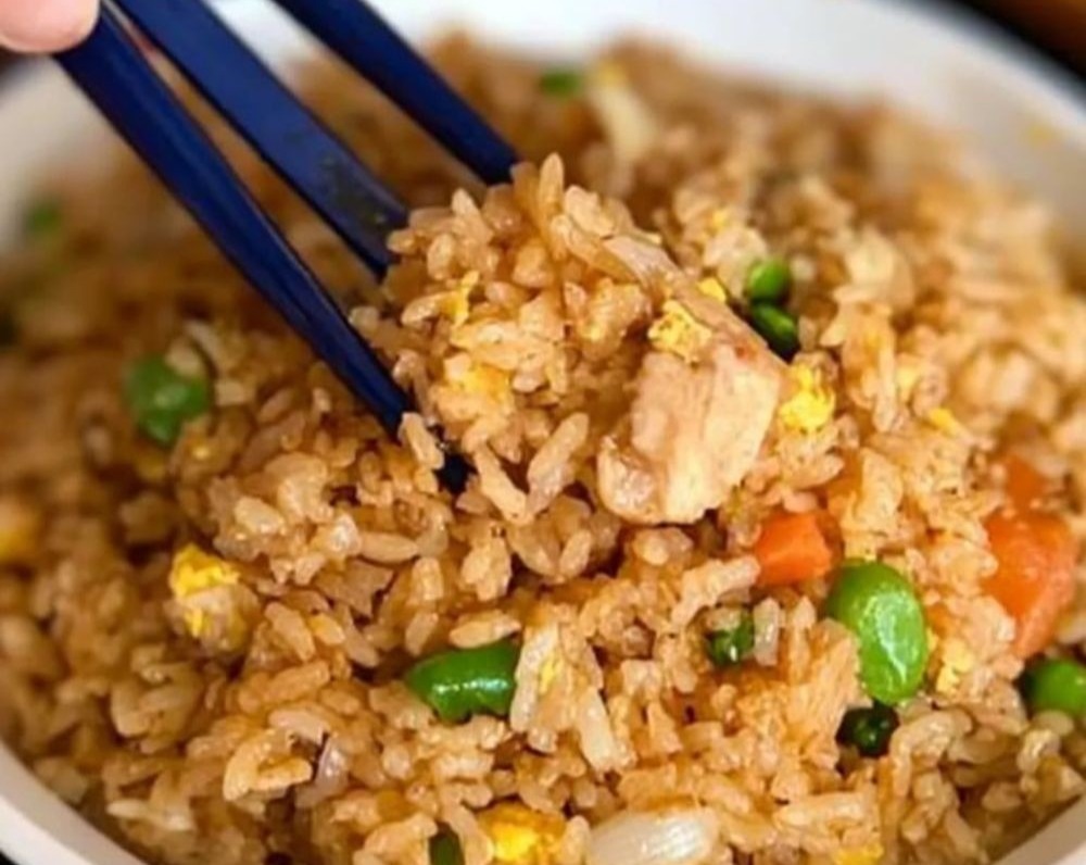 Easy Egg Fried Rice Chinese Takeout Perfectly Cooked Rice Recipe overview