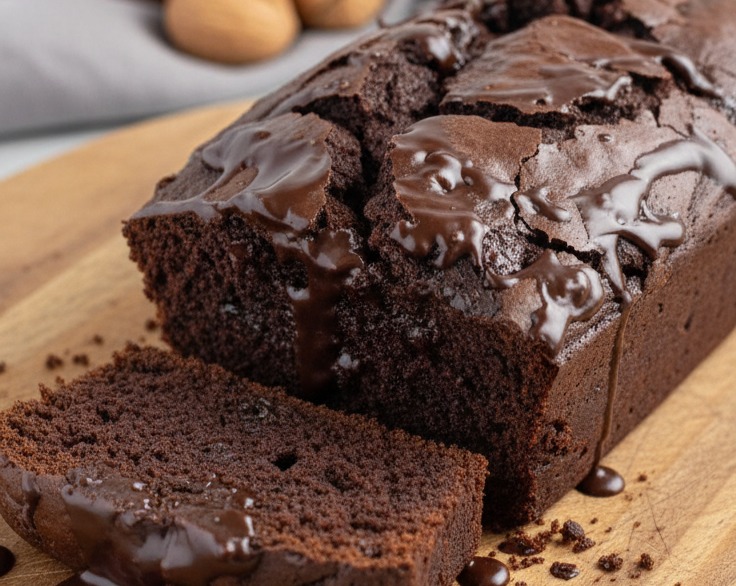 Easy Hot Fudge Brownie Bread: A Quick Chocolate Lover's Dream serving