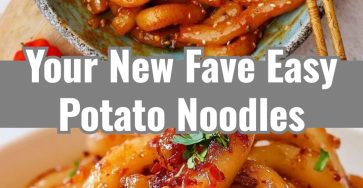 Easy Potato Noodles Dinner Ideas Spicy Ramen Vegetarian Snacks