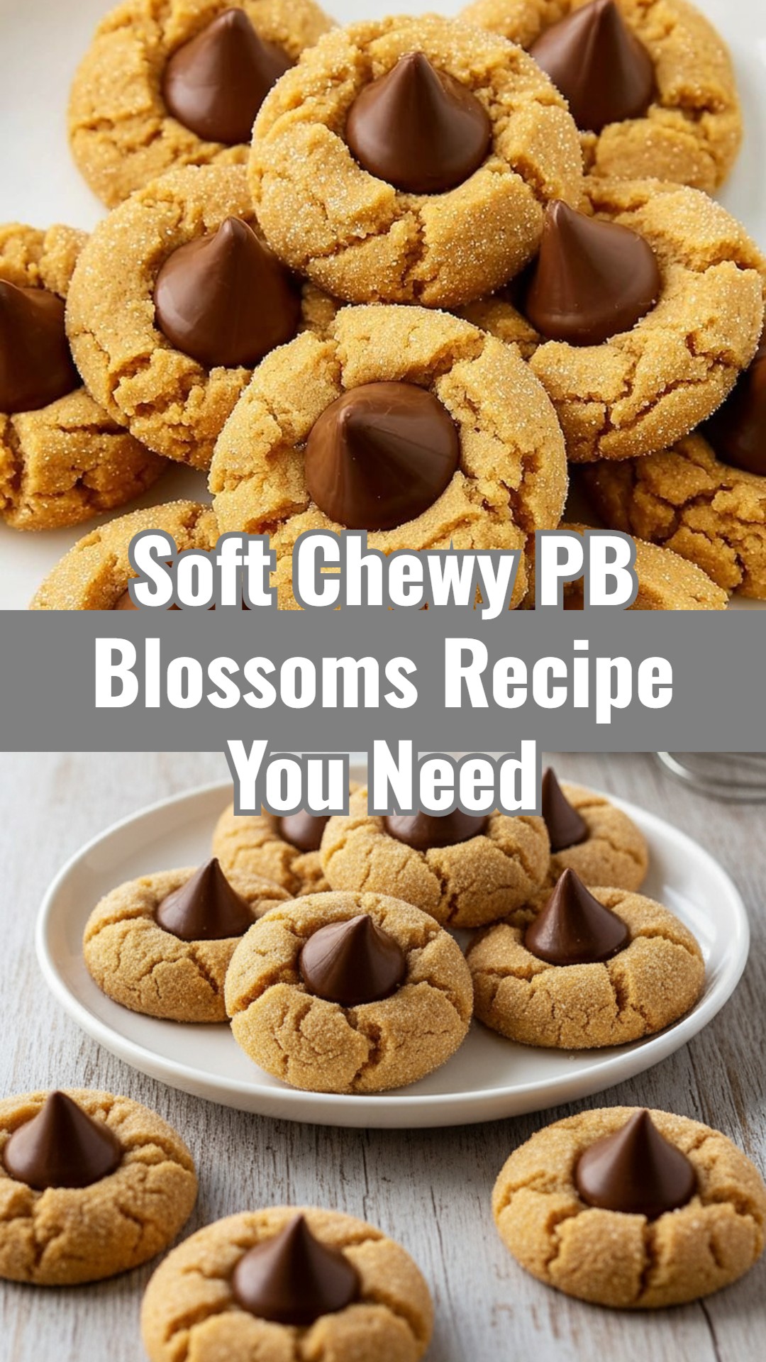 Easy Soft Chewy Peanut Butter Blossom Cookies Best Original Recipe