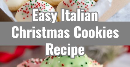 Easy Traditional Authentic Old Fashioned Italian Christmas Cookies