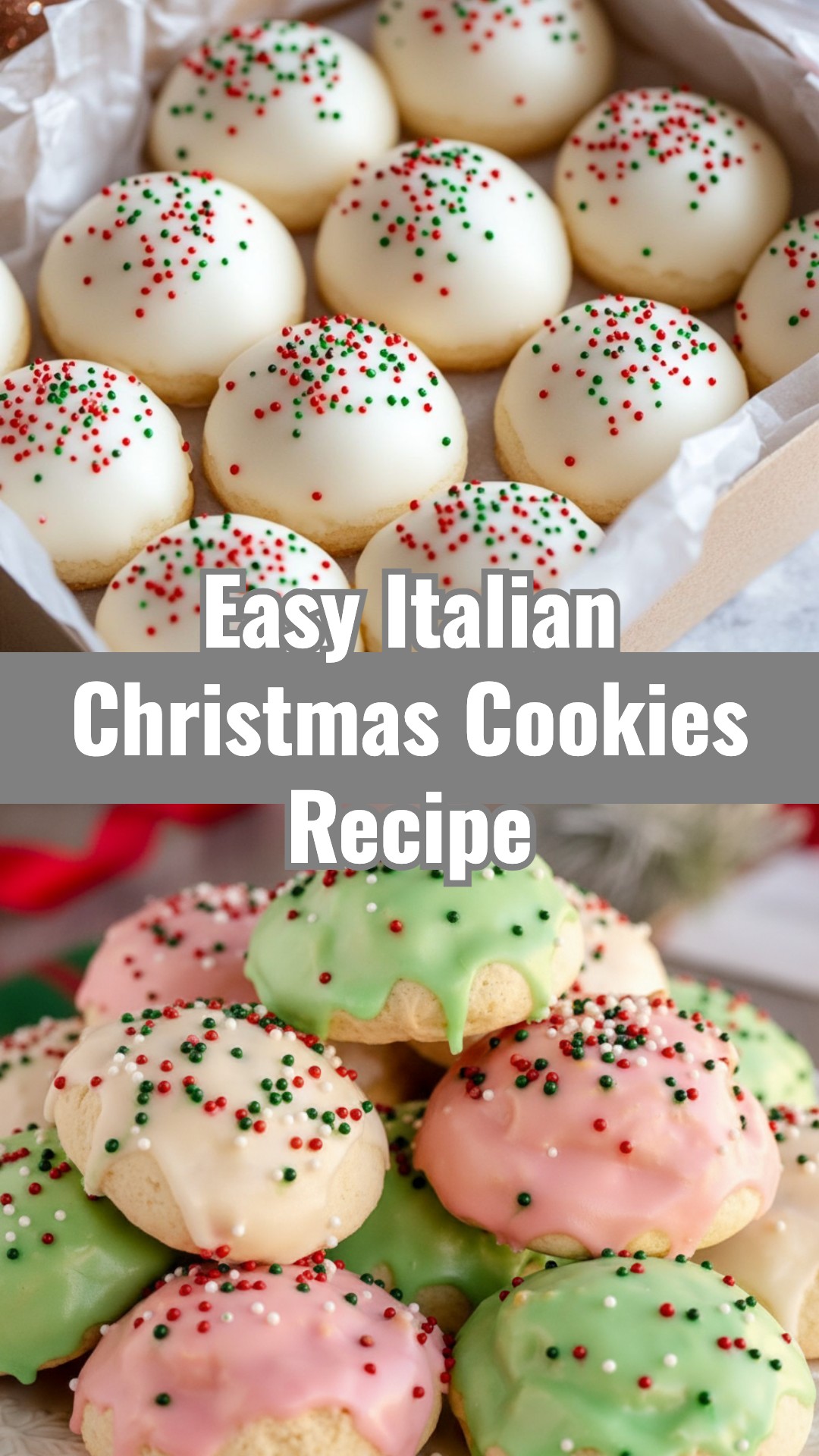 Easy Traditional Authentic Old Fashioned Italian Christmas Cookies