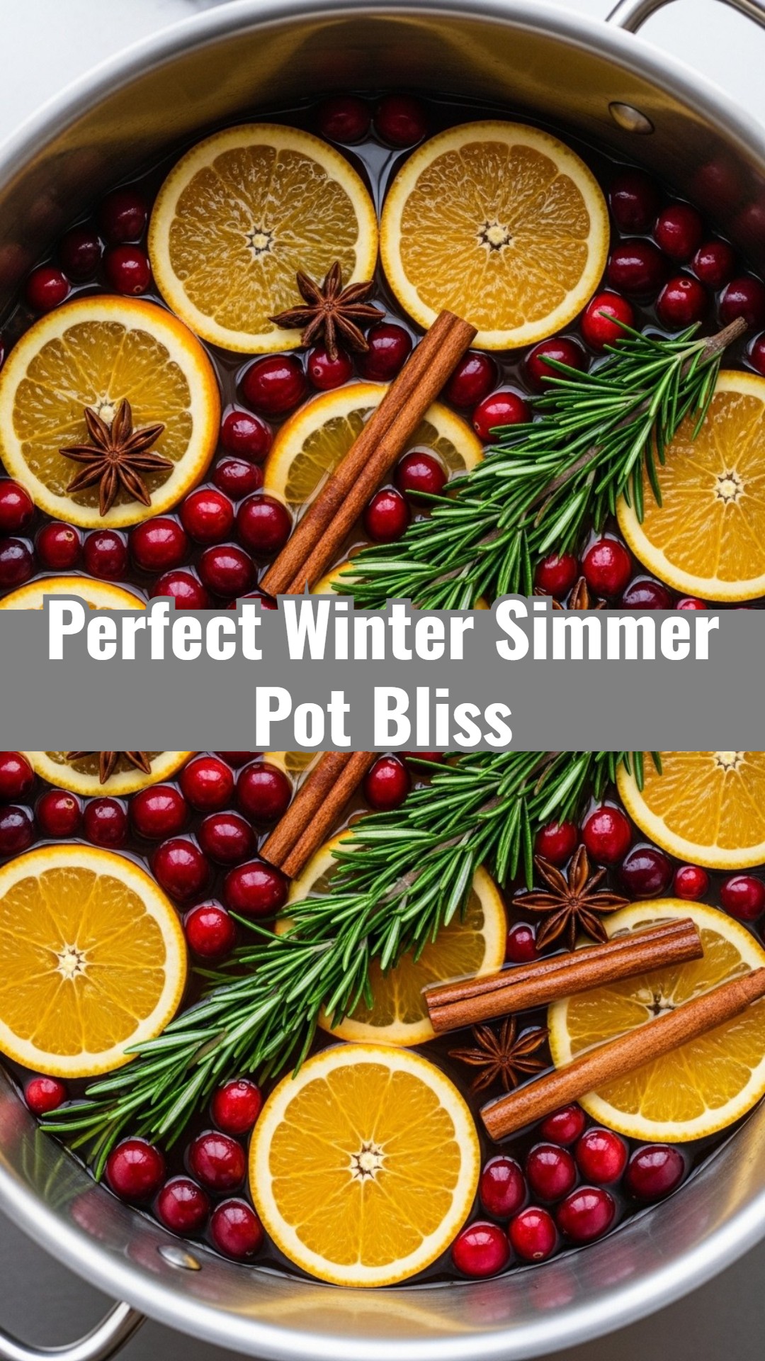 Easy Winter Simmer Pot Cranberry Orange Stovetop Potpourri