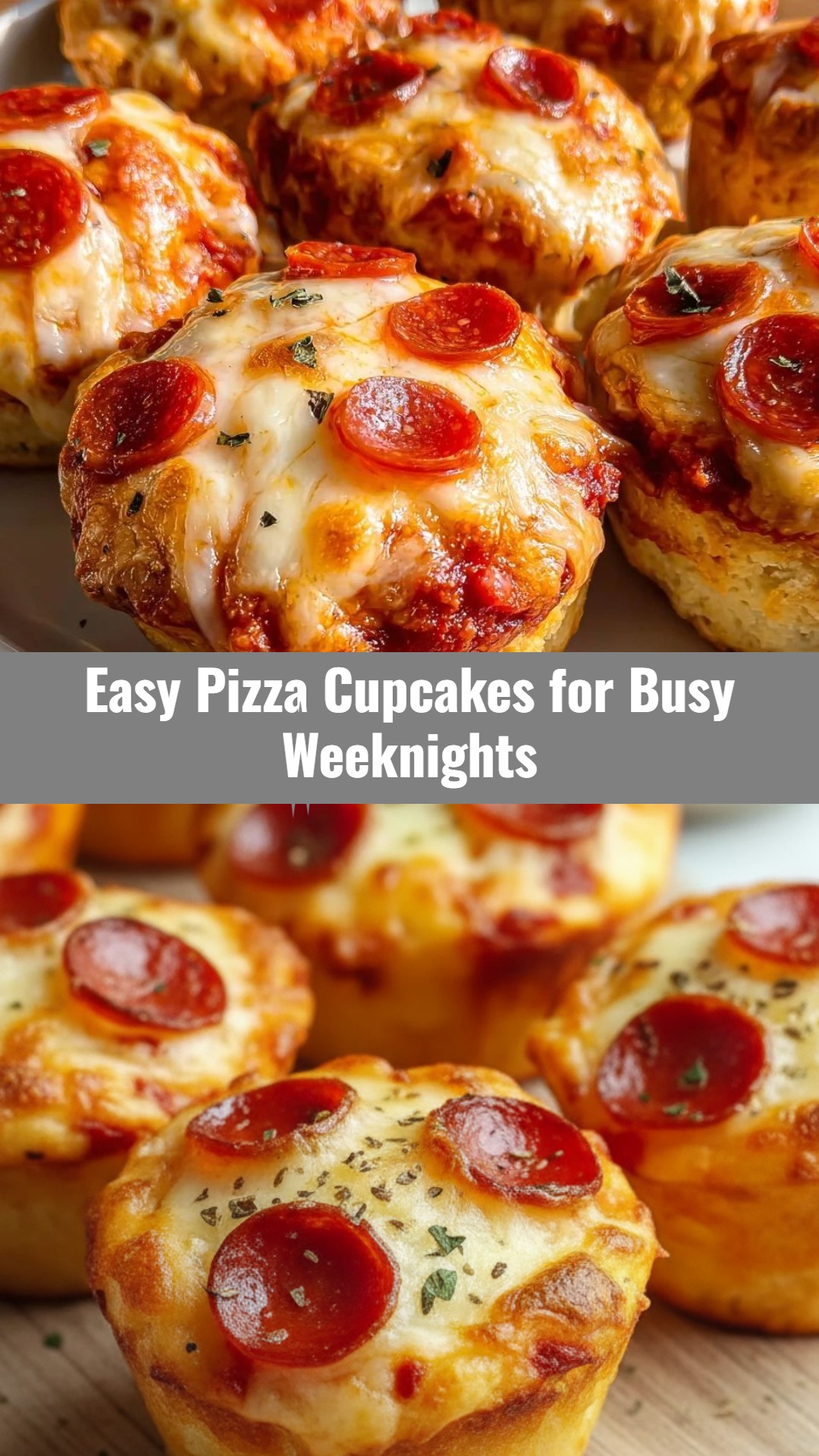 Fun Easy Pizza Cupcakes: Perfect for School Lunches & Parties
