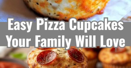 PIZZA CUPCAKES Easy To Make Food Recipes Food Appetizers