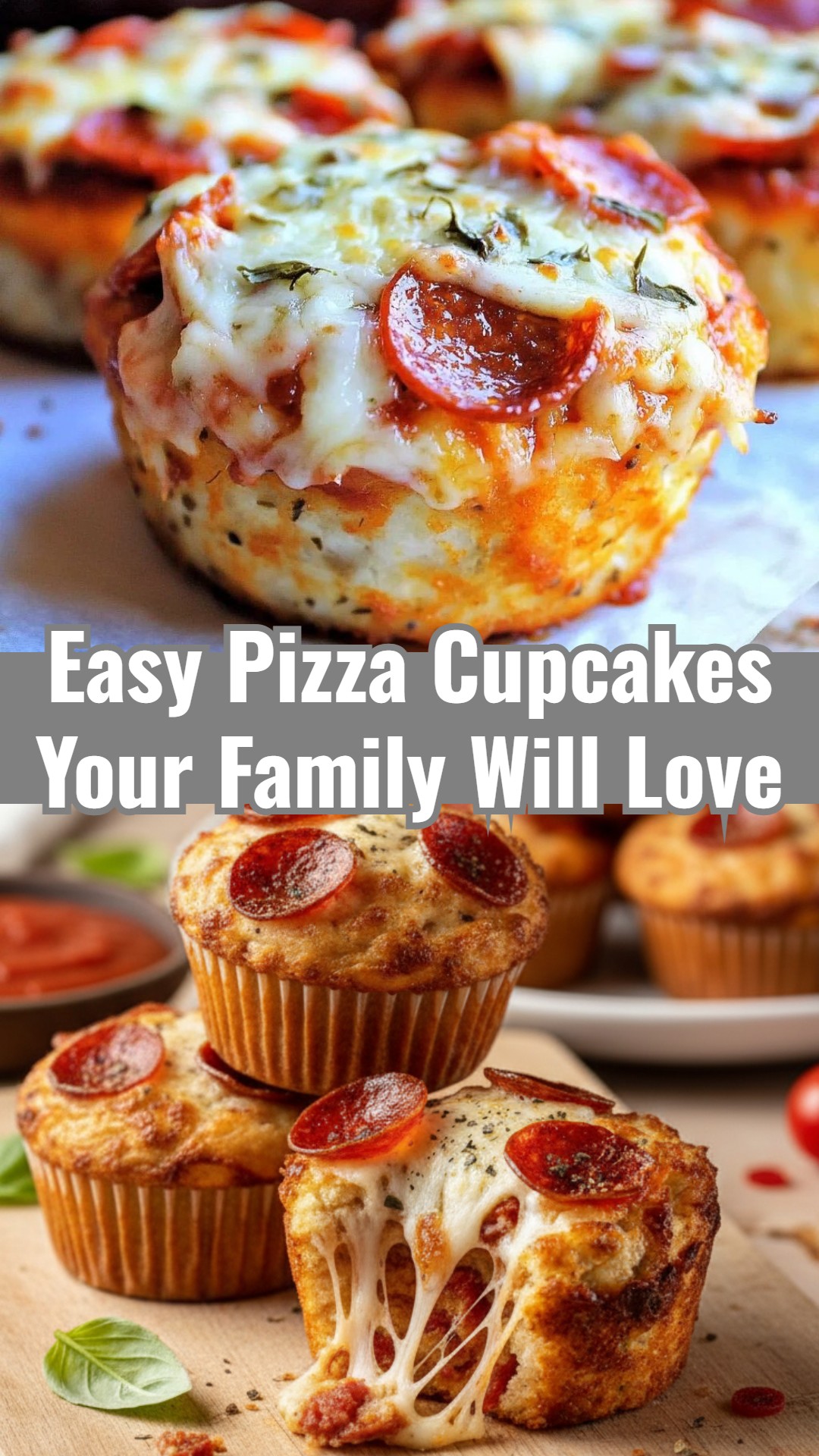 PIZZA CUPCAKES Easy To Make Food Recipes Food Appetizers