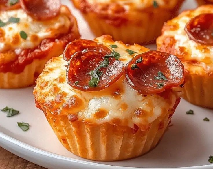 PIZZA CUPCAKES Fun Easy Things To Cook Food Appetizers overview