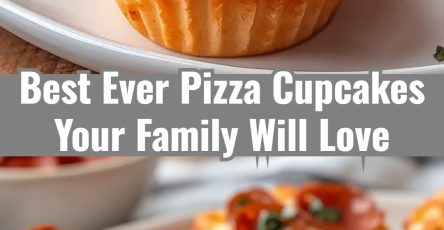 PIZZA CUPCAKES Fun Easy Things To Cook Food Appetizers