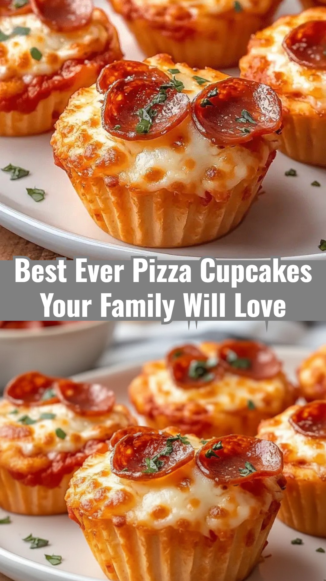 PIZZA CUPCAKES Fun Easy Things To Cook Food Appetizers