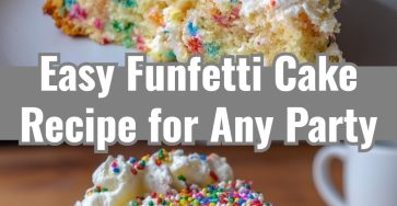 Classic Funfetti Cake Easy Vintage Recipe