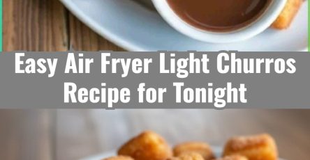 Easy Air Fryer Light Churros Home Made Churros Recipes Idea