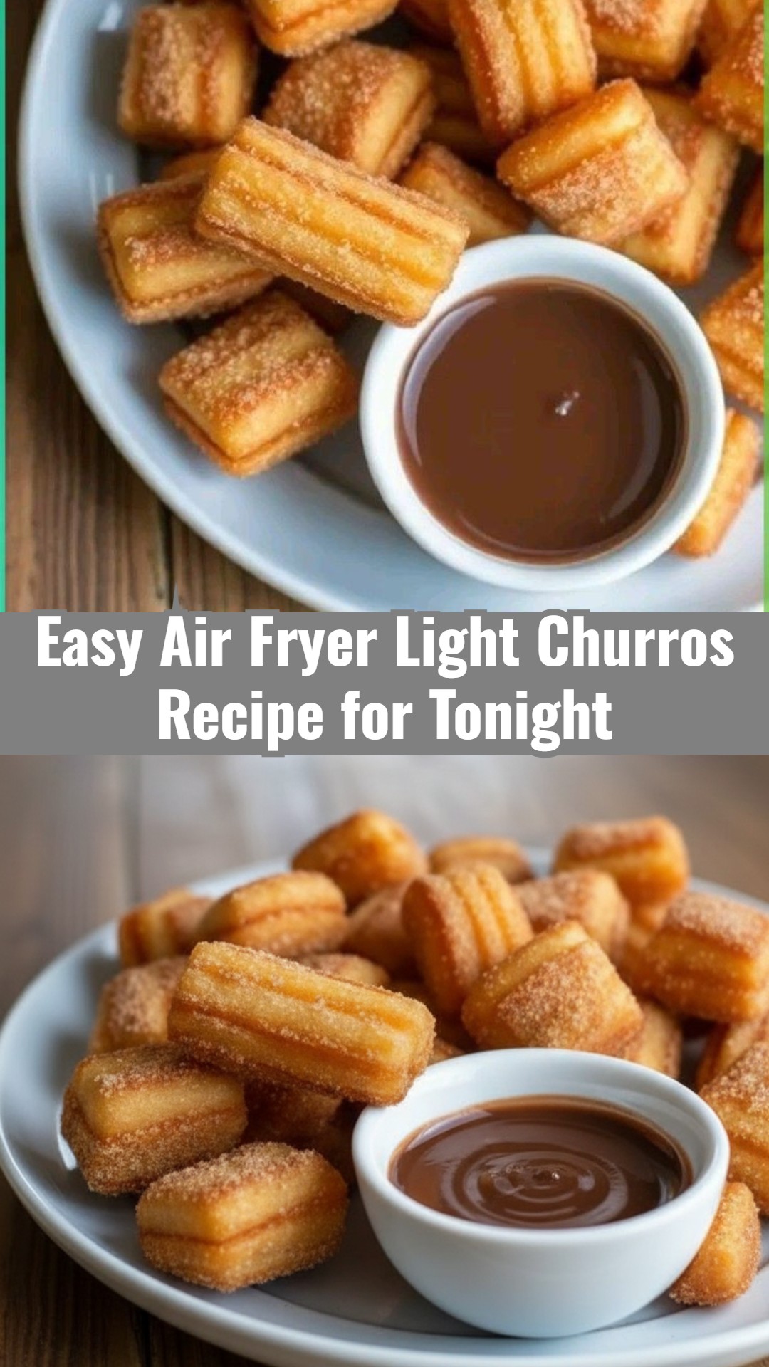 Easy Air Fryer Light Churros Home Made Churros Recipes Idea
