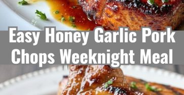 Easy Honey Garlic Pork Chops Asian Style Dinner