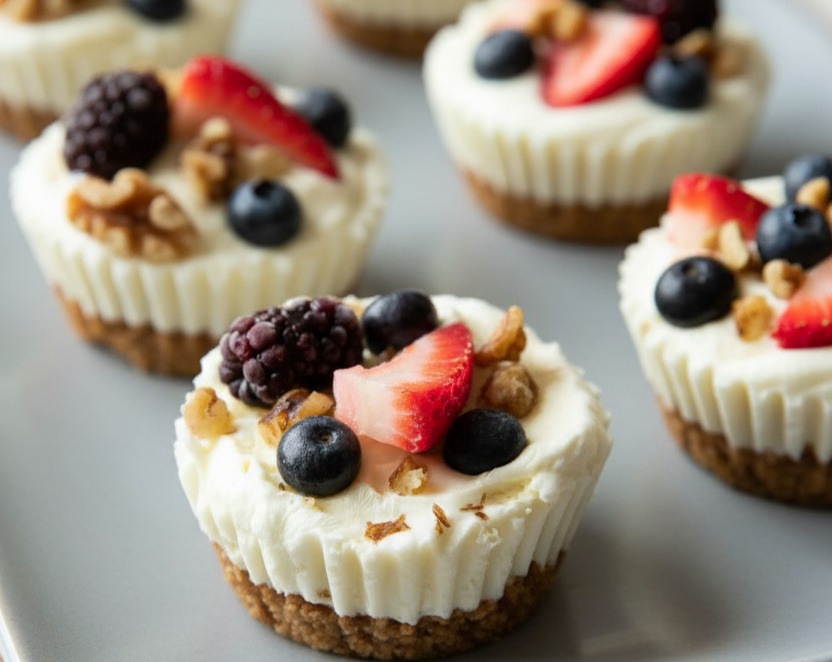Frozen Yogurt Granola Cups Healthy Snacks To Make Ahead overview