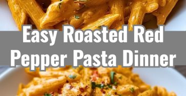 Quick Easy Healthy Roasted Red Pepper Pasta Everyday Recipe
