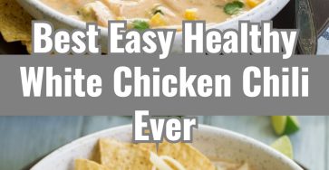 Easy Healthy White Chicken Chili Recipe Everyday Meal