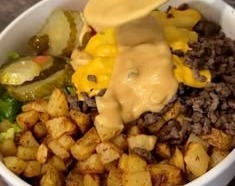 Cheap And Healthy Meals Burger Bowls overview