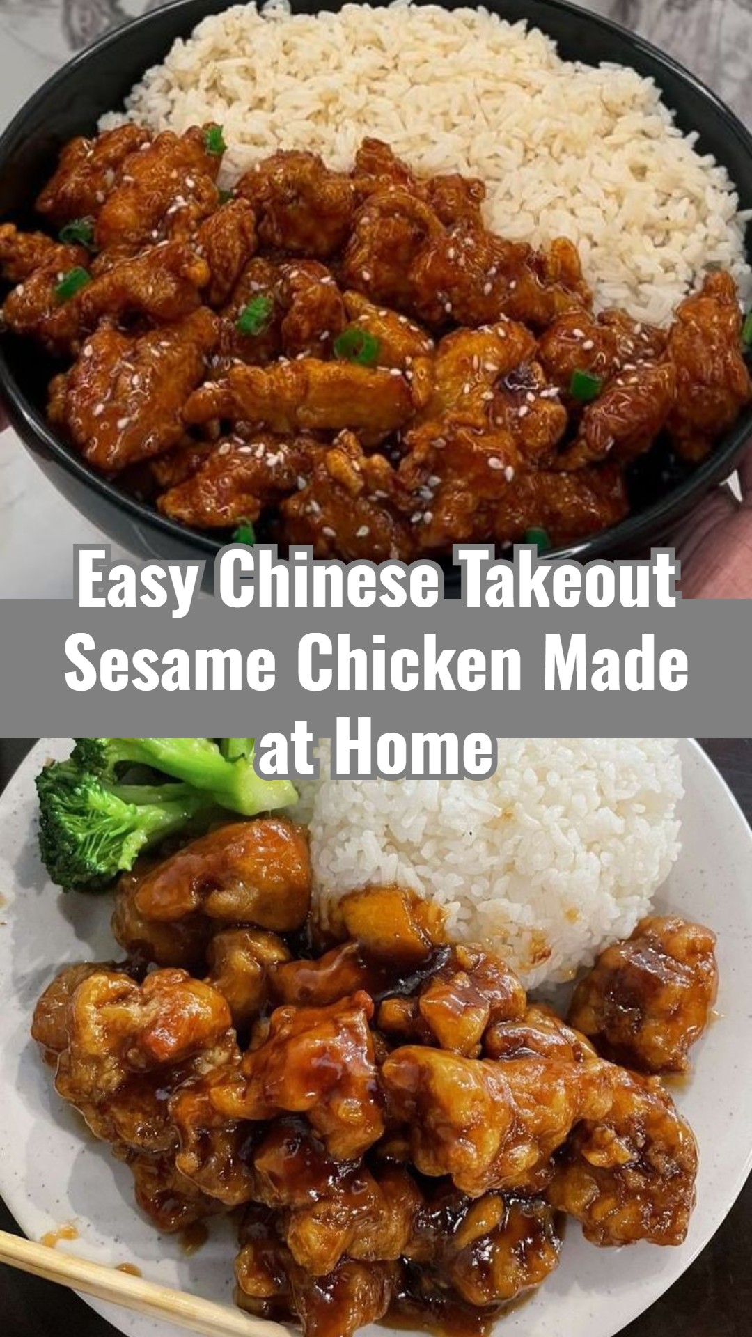 Easy Sesame Chicken Chinese Takeout Sesame Chicken