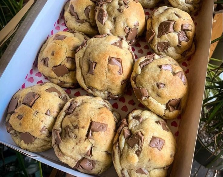 Food Baking Nutella Cookies Pie serving