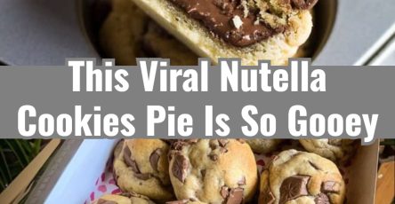 Food Baking Nutella Cookies Pie